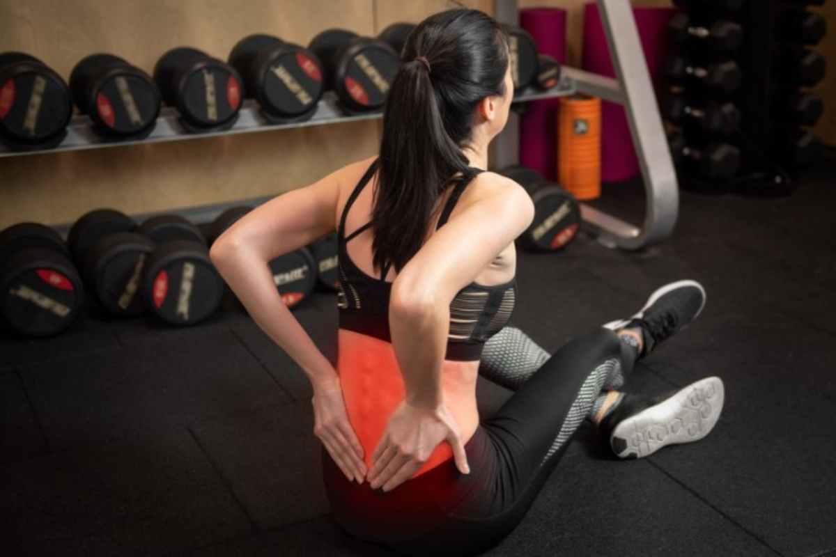 mal di schiena in palestra